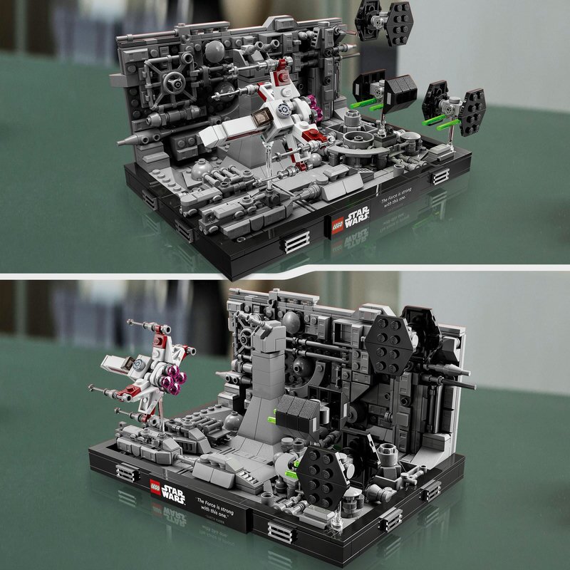 LEGO Star Wars Death Star Trench Run Diorama