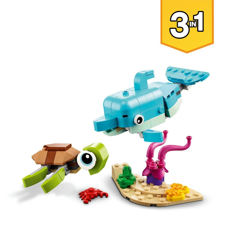 LEGO Creator Delfin und Schildkröte