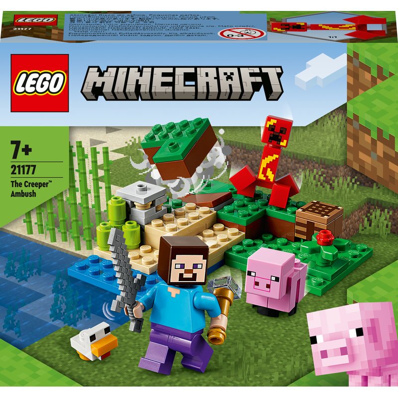 LEGO Minecraft Der Hinterhalt des Creeper