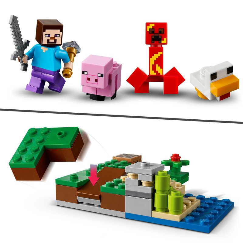 LEGO Minecraft Der Hinterhalt des Creeper