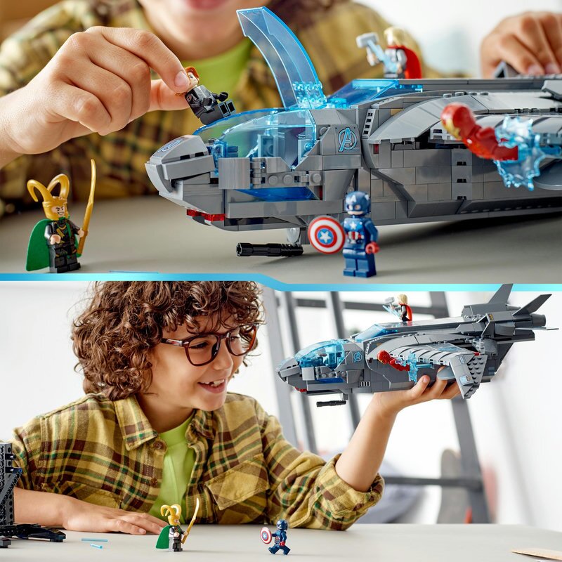 LEGO Marvel Der Quinjet der Avengers