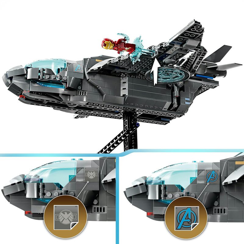 LEGO Marvel Der Quinjet der Avengers