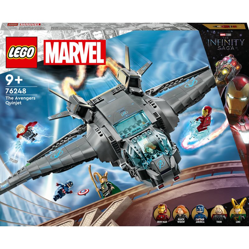 LEGO Marvel Der Quinjet der Avengers