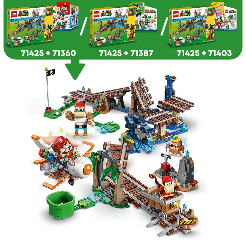 LEGO Super Mario Diddy Kongs Lorenritt Erweiterungsset