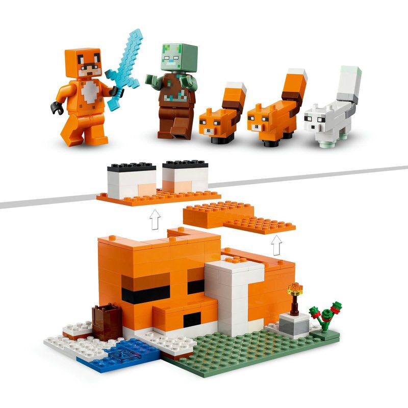 LEGO Minecraft Die Fuchs-Lodge