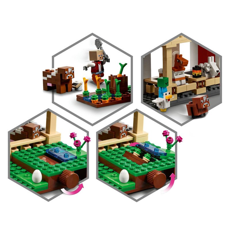 LEGO Minecraft Die rote Scheune