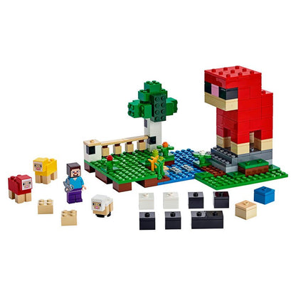 LEGO Minecraft Die Schaffarm