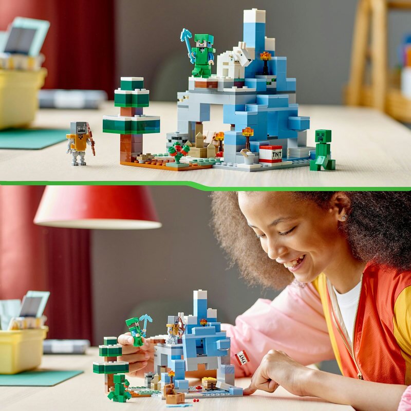 LEGO Minecraft Die Vereisten Gipfel