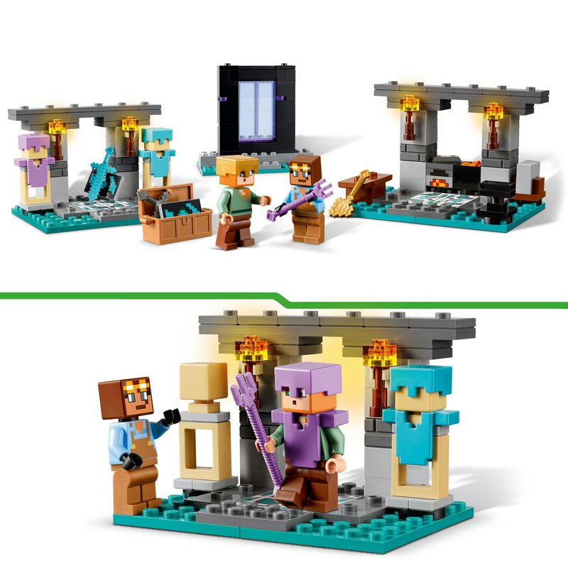 LEGO Minecraft Die Waffenkammer