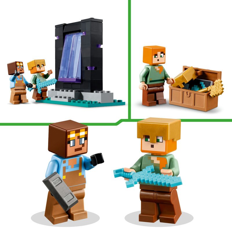 LEGO Minecraft Die Waffenkammer