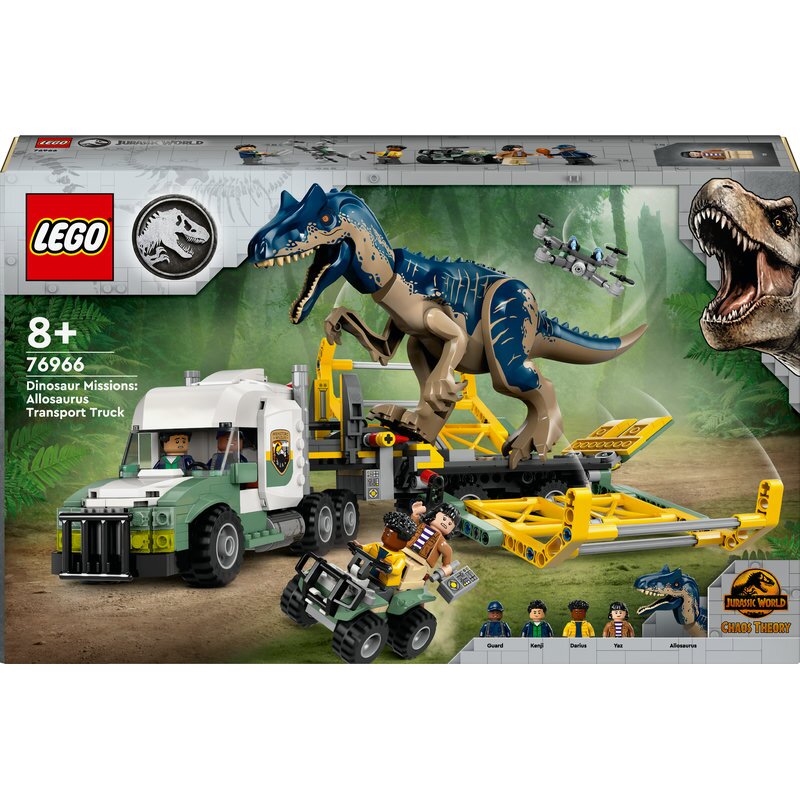 LEGO Jurassic World Dinosaurier-Missionen: Allosaurus-Transporter