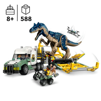 LEGO Jurassic World Dinosaurier-Missionen: Allosaurus-Transporter