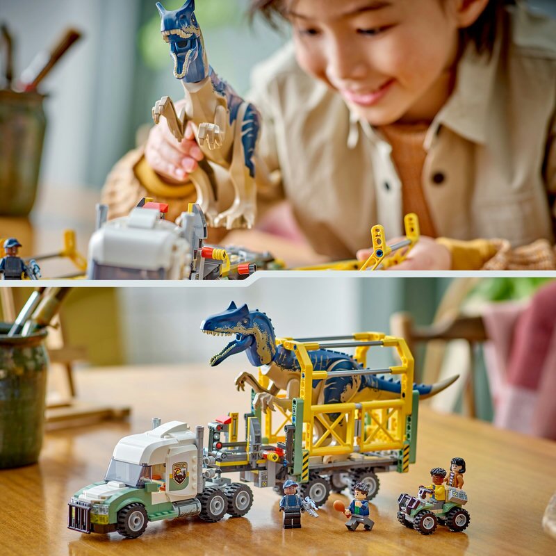 LEGO Jurassic World Dinosaurier-Missionen: Allosaurus-Transporter