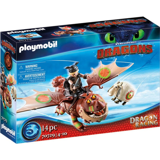 Playmobil Dragons Racing: Fischbein und Fleischklop