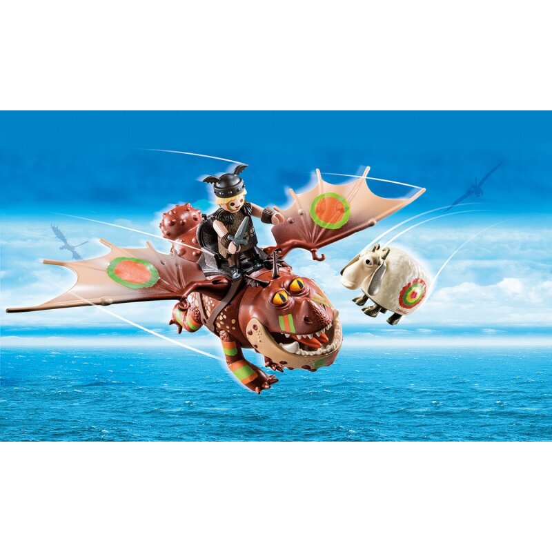 Playmobil Dragons Racing: Fischbein und Fleischklop