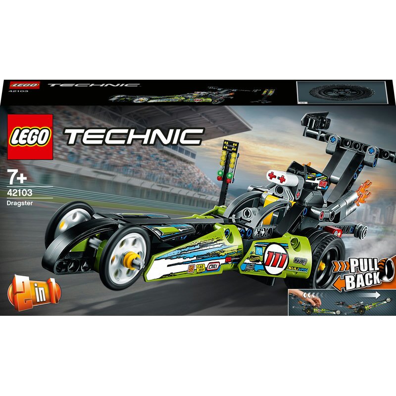 LEGO Technic Dragster Rennauto