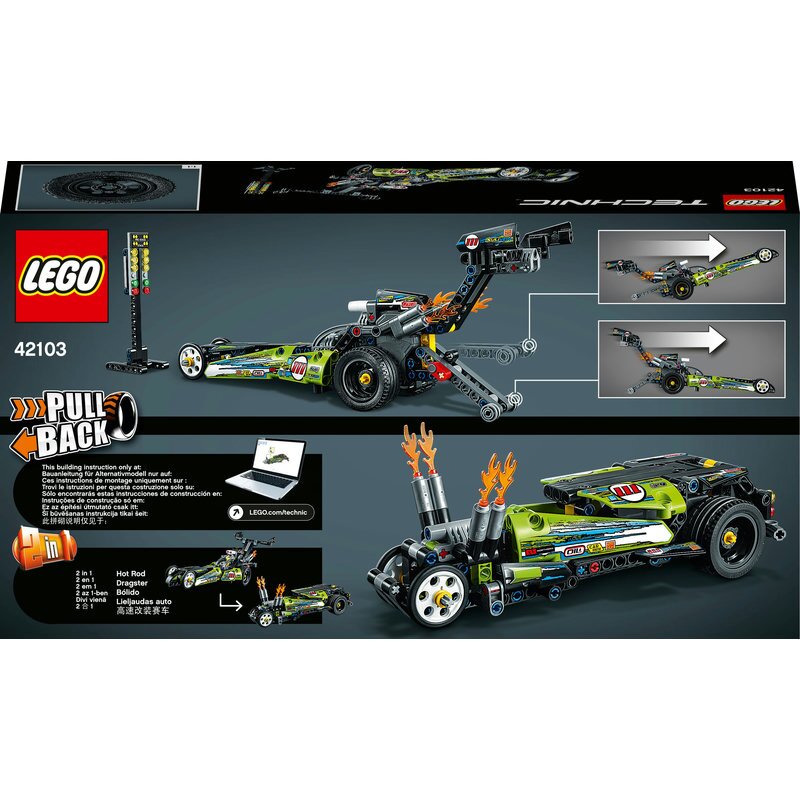 LEGO Technic Dragster Rennauto