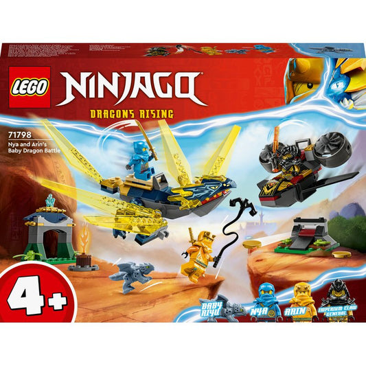 LEGO Ninjago Duell zwischen Nya und Arins Babydrachen