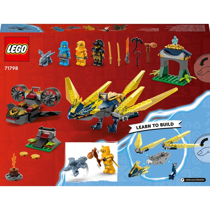 LEGO Ninjago Duell zwischen Nya und Arins Babydrachen