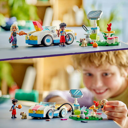 LEGO Friends E-Auto mit Ladestation