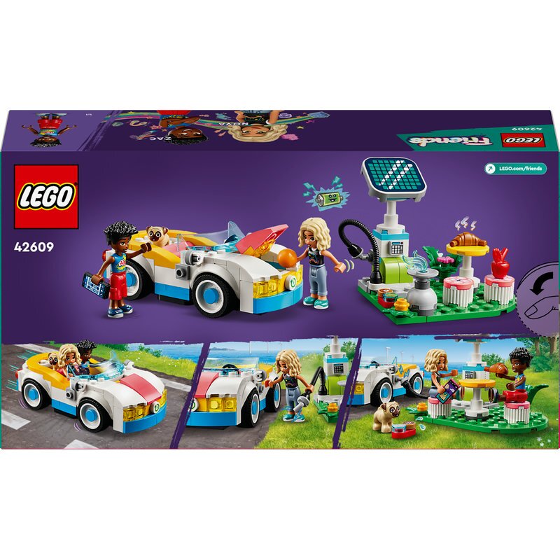 LEGO Friends E-Auto mit Ladestation