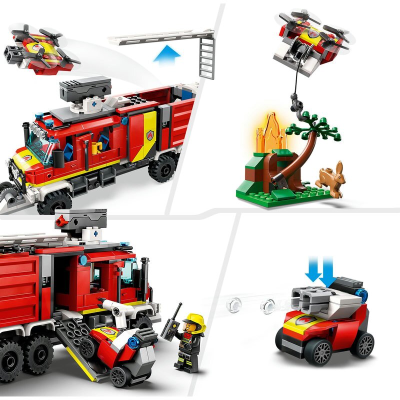 LEGO City Einsatzleitwagen der Feuerwehr