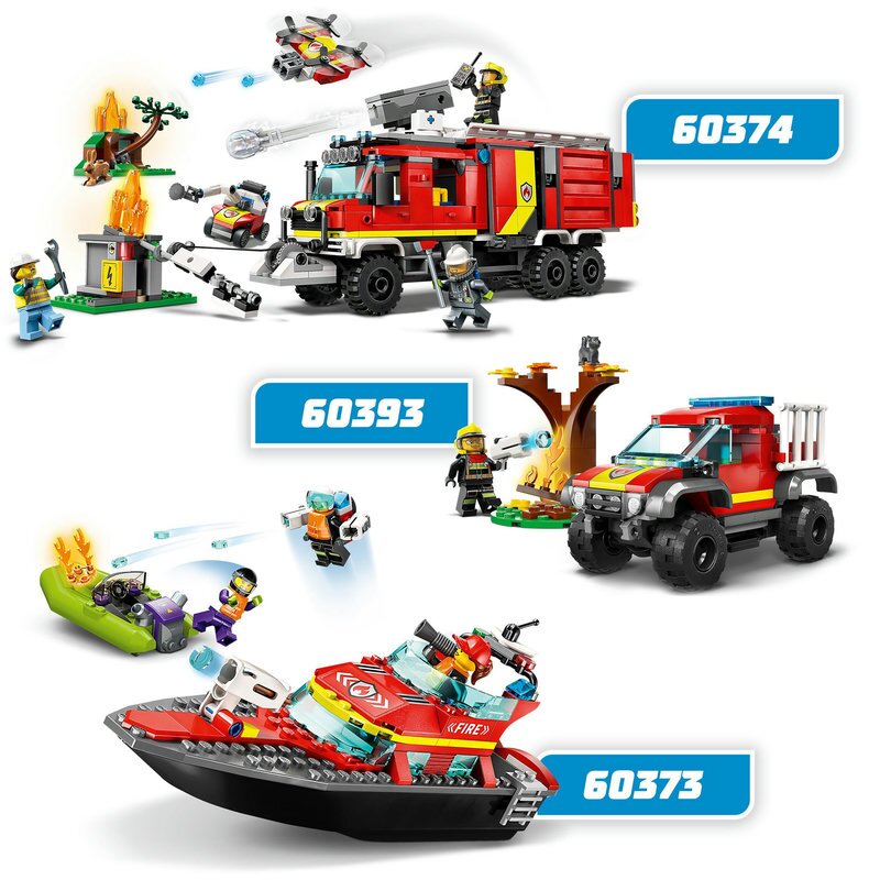 LEGO City Einsatzleitwagen der Feuerwehr