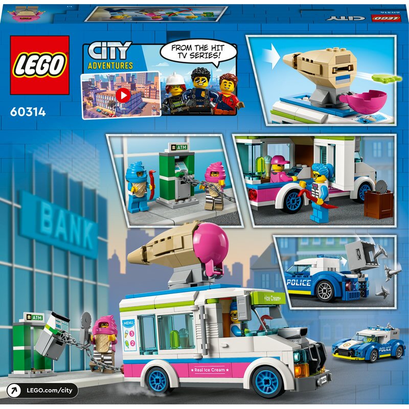 LEGO City Eiswagen-Verfolgungsjagd