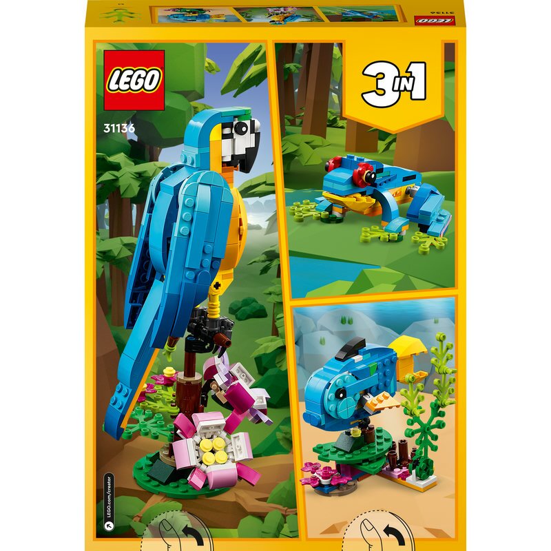 LEGO Creator Exotischer Papagei