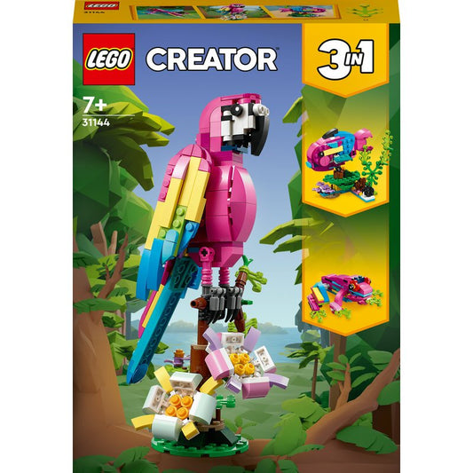 LEGO Creator Exotischer pinkfarbener Papagei