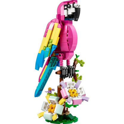 LEGO Creator Exotischer pinkfarbener Papagei