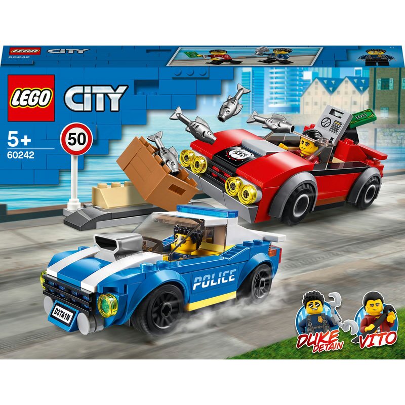 LEGO City Festnahme auf der Autobahn