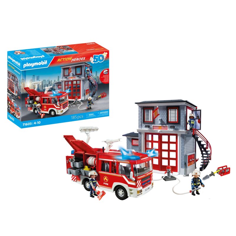 Playmobil Action Heroes Feuerwehr-Megaset