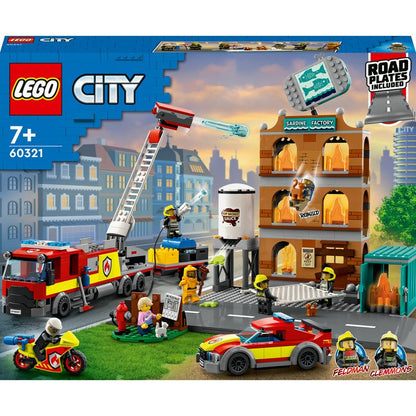 LEGO City Feuerwehreinsatz mit Löschtruppe