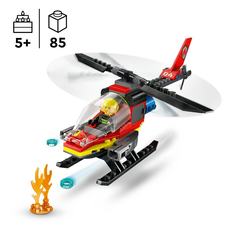 LEGO City Feuerwehrhubschrauber