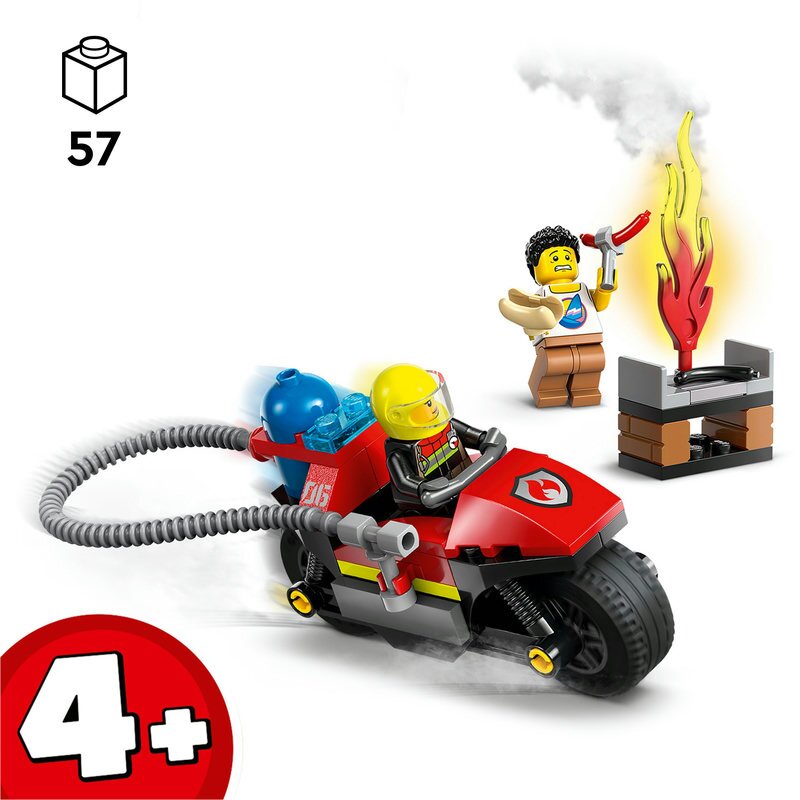 LEGO City Feuerwehrmotorrad