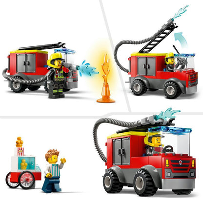 LEGO City Feuerwehrstation und Löschauto