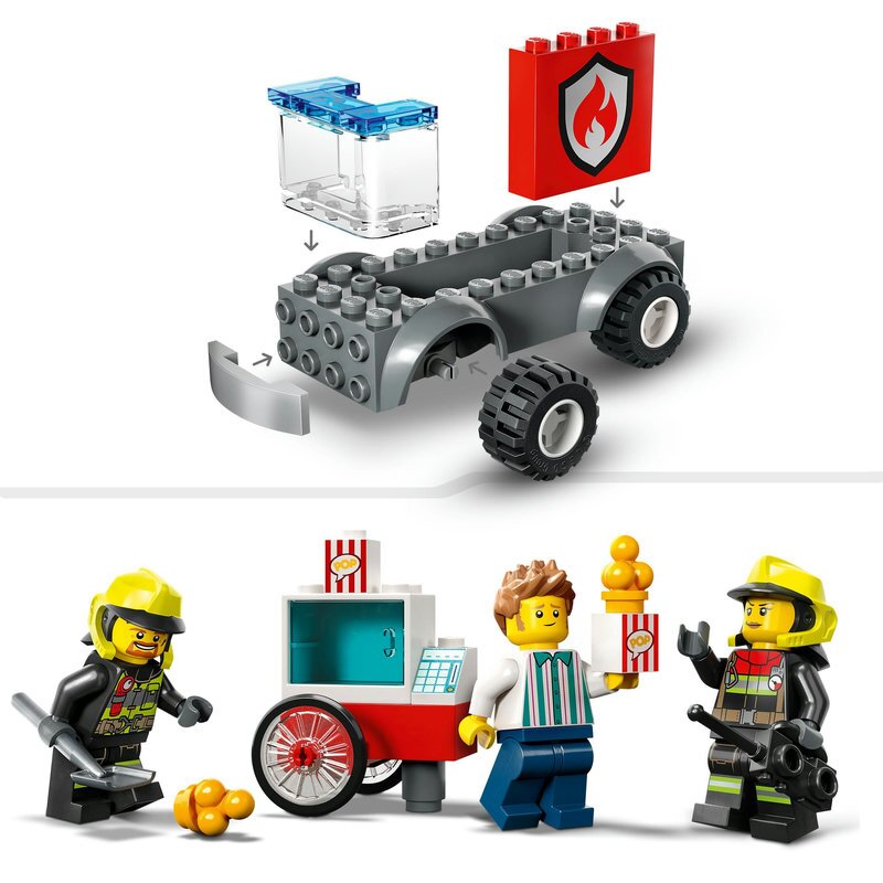 LEGO City Feuerwehrstation und Löschauto