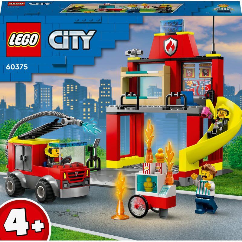 LEGO City Feuerwehrstation und Löschauto