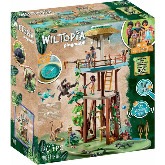 Playmobil Wiltopia Forschungsturm mit Kompass