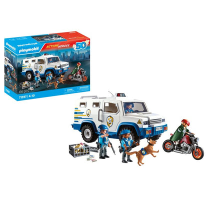 Playmobil Action Heroes Geldtransporter