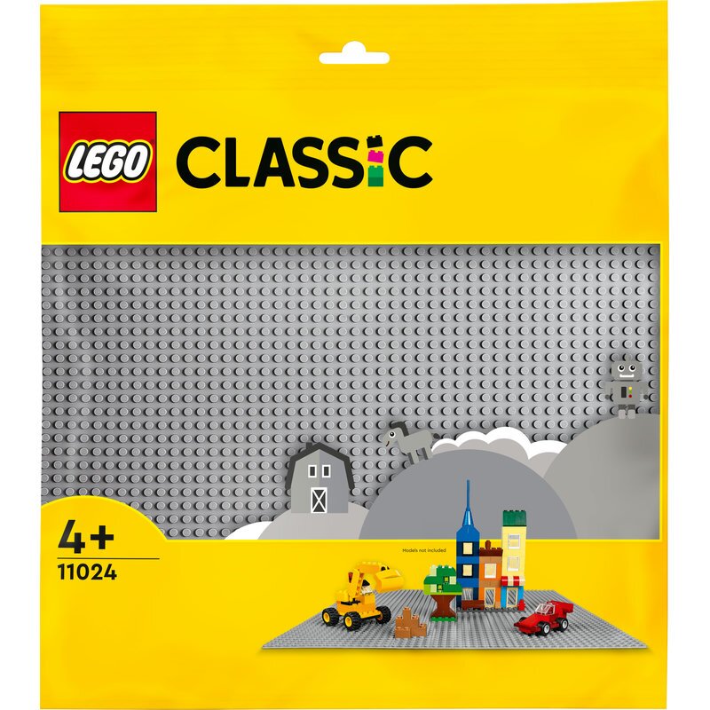 LEGO Classic Graue Bauplatte