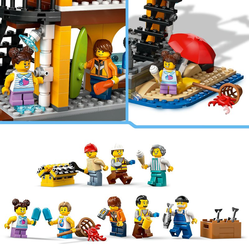 LEGO City Hafen mit Frachtschiff