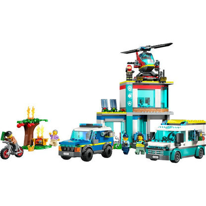 LEGO City Hauptquartier der Rettungsfahrzeuge