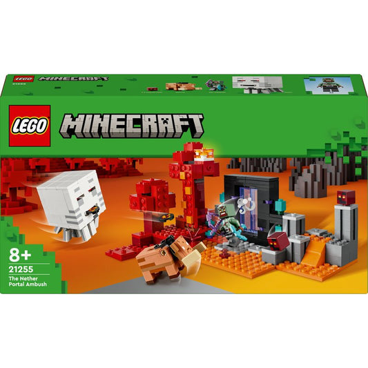 LEGO Minecraft Hinterhalt am Netherportal