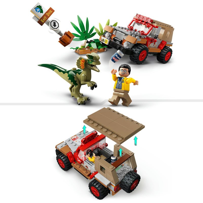 LEGO Jurassic World Hinterhalt des Dilophosaurus