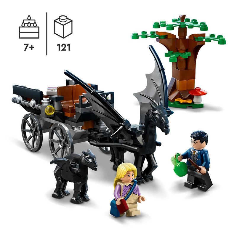 LEGO Harry Potter Hogwarts Kutsche mit Thestralen