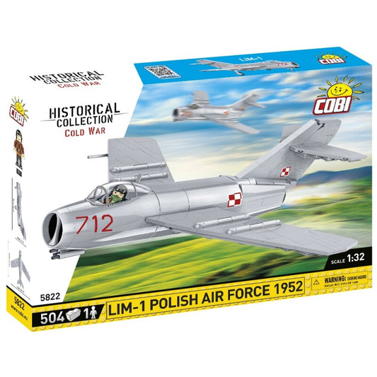 COBI Historical Collection WWII LIM-1 Polish Air force 1952