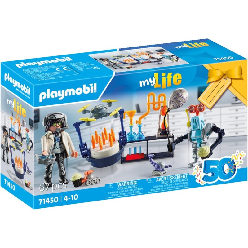 Playmobil my Life Forscher mit Robotern