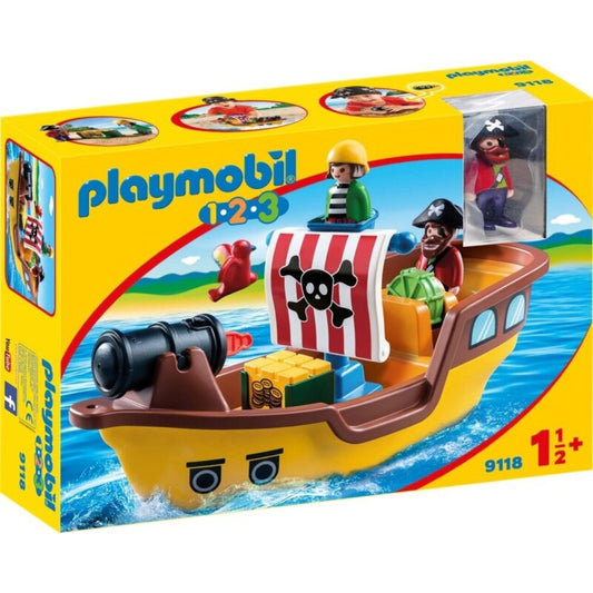 Playmobil 1.2.3 Piratenschiff